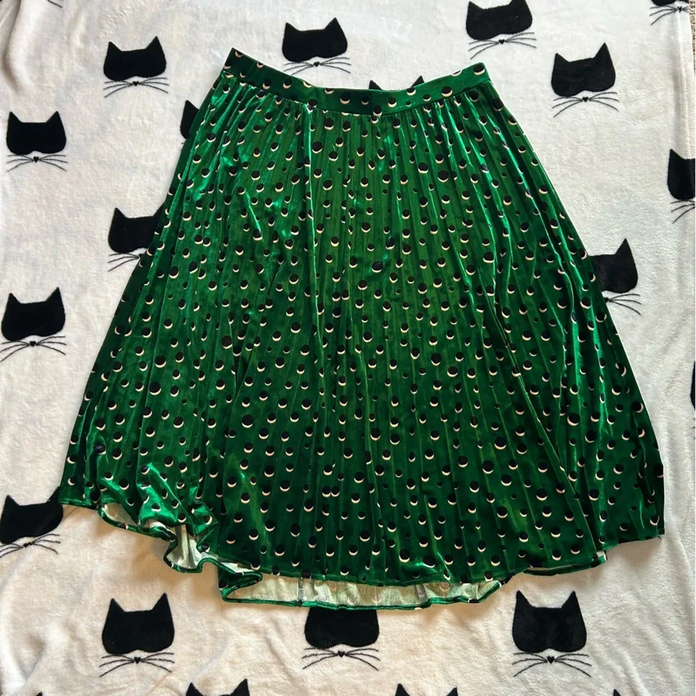 Maeve by Anthropologie Velvet Circle Skirt Size 1X - Picture 4 of 5